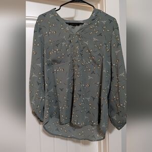 Floral Print Women's Top